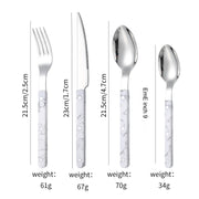 French Rivet ABS Handle Hotel Western Tableware Steak Knife