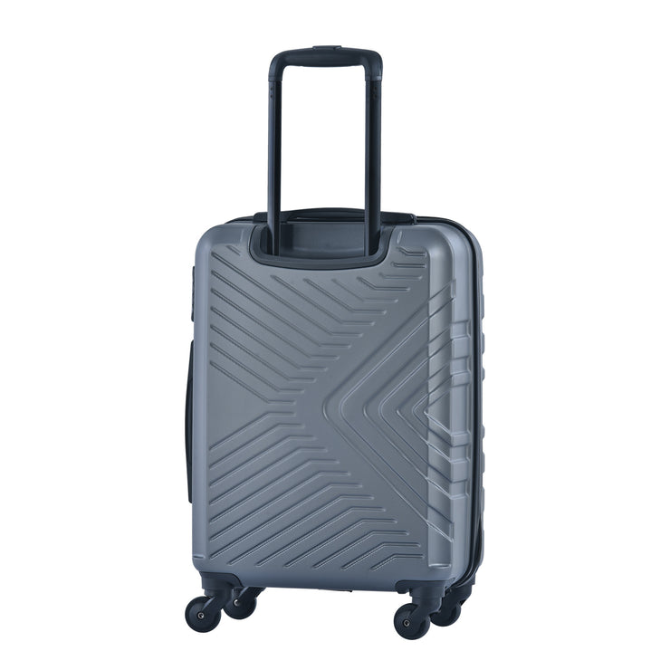 3 Piece Luggage Sets ABS Lightweight Suitcase with Two Hooks