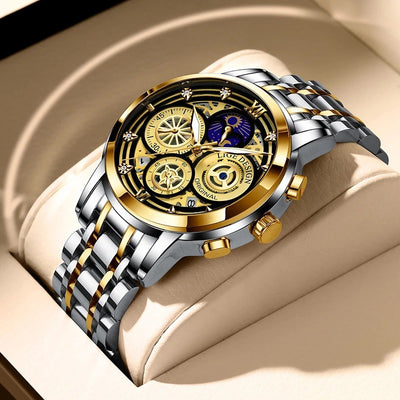 Men's Quartz Watch Skeleton