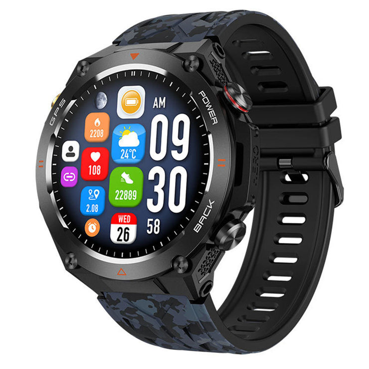 Smartwatch Bluetooth call heart rate blood pressure
