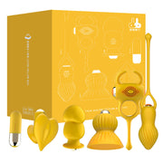 Thunderstorm Seven Great Tortures Vibrating Egg Set for Women's Self-pleasure and Couples' Intimate Toys