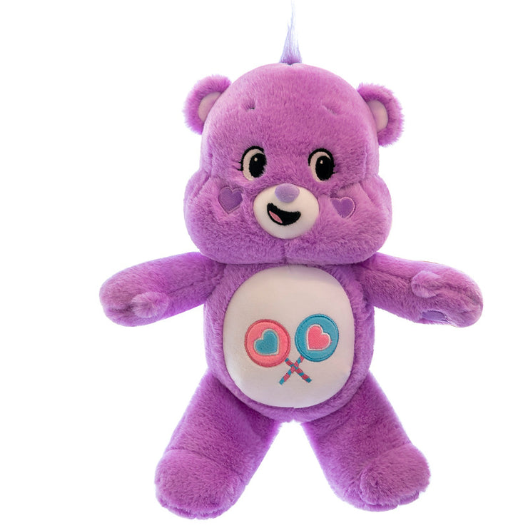 Three-color Bear Pillow Plush Toy Rainbow Bear Doll Cute Panda