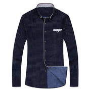 Male Social Business Dress Shirt Brand Men Clothing