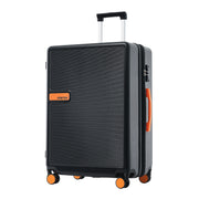 Contrast Color Hardshell Luggage 24inch Expandable Spinner Suitcase