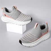 Big Size Women's Shoes, Soft Sole Comfortable Middle-aged and Elderly Walking Shoes, Slip-on Ultra-light Outdoor Sports Shoes