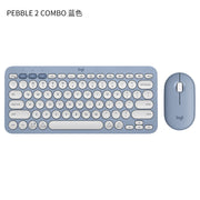 Logitech K380 Mini Bluetooth Wireless Keyboard Tablet Phone Pebble2+K390 Set