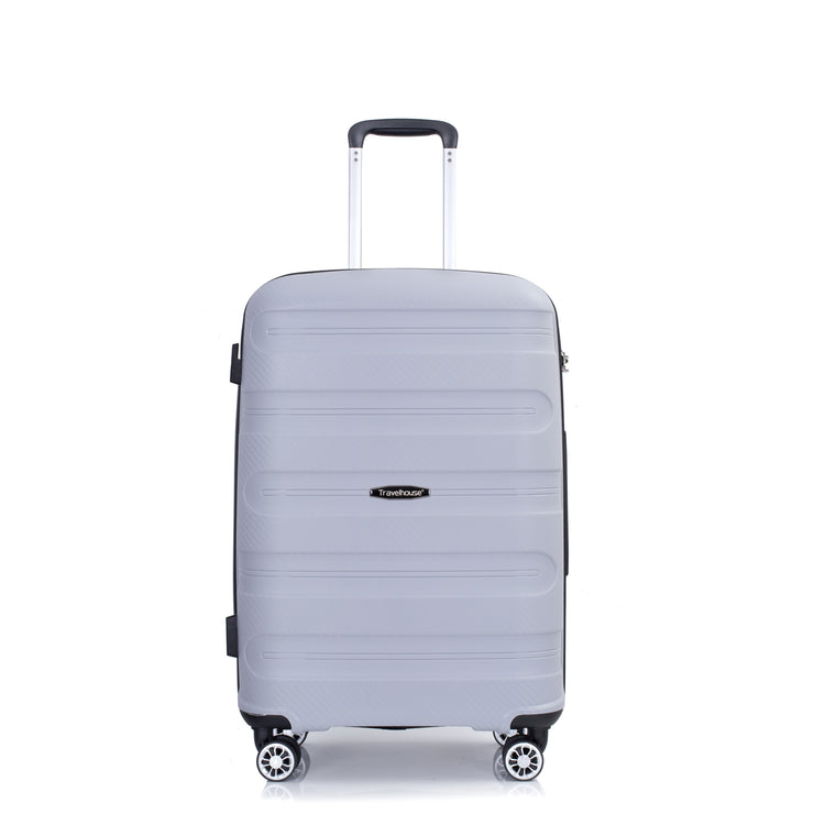Hardshell Suitcase Spinner Wheels PP Luggage Sets Lightweight Durable