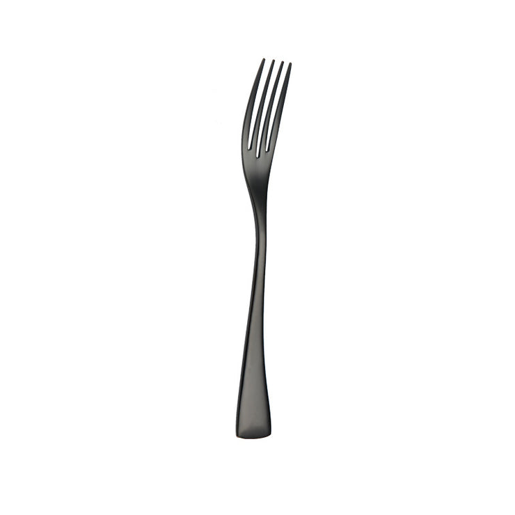 Portugal Titanium Black Stainless Steel Western Cutlery Set