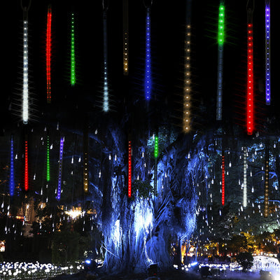 Solar 360 LED Meteor Light Garden Decoration