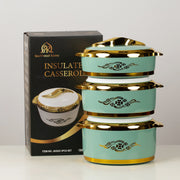3-Piece Insulated Food Container Set (1.5L, 2L, 2.5L)