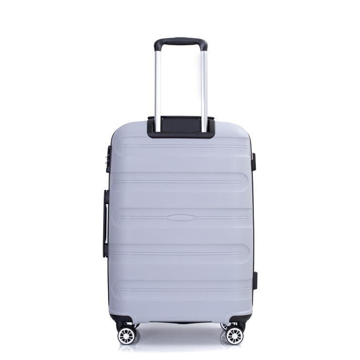 Hardshell Suitcase Spinner Wheels PP Luggage Sets Lightweight Durable
