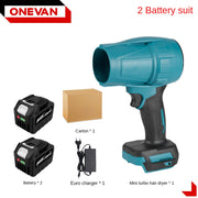 Brushless turbocharged storm blower and snow blower
