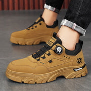 men's casual leather sneakers