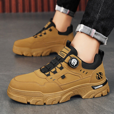 men's casual leather sneakers