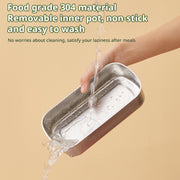 900ML Portable Electric Lunch Box for Office Workers. Self - heating,