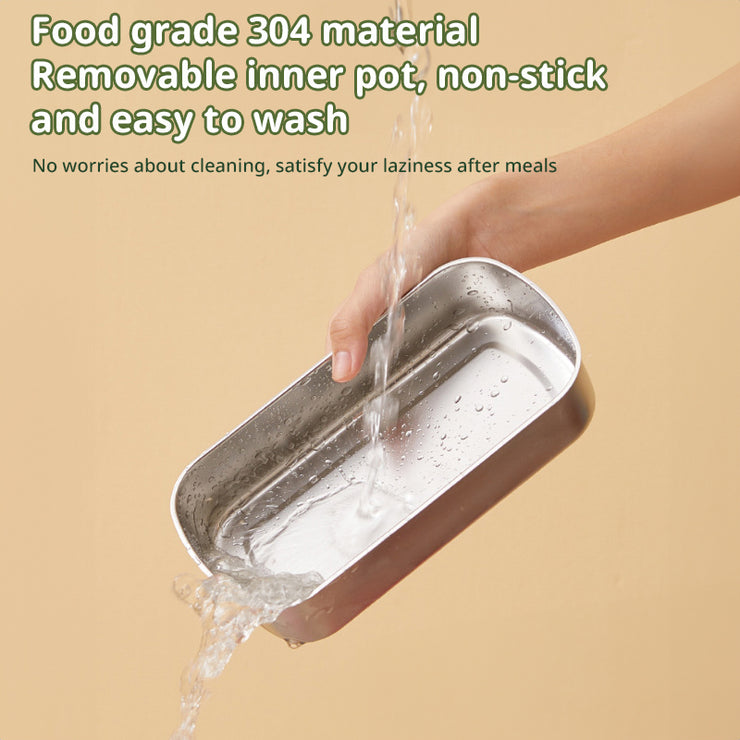 900ML Portable Electric Lunch Box for Office Workers. Self - heating,
