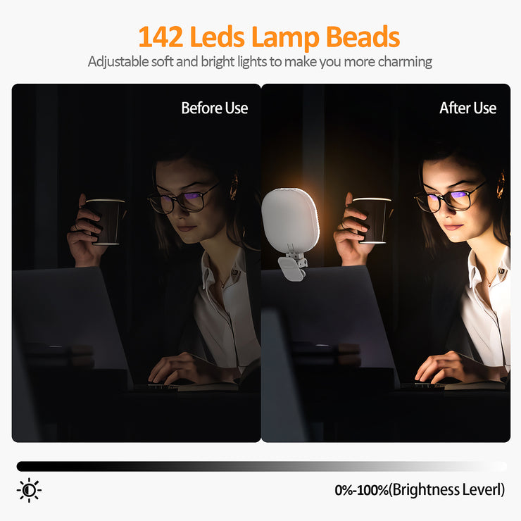 Mobile phone fill light, live broadcast ring light, computer laptop photography light,