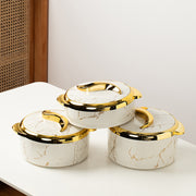 3-Piece Insulated Food Container Set (1.5L, 2L, 2.5L)