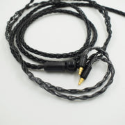 IE40PRO 8-core single crystal copper silver plated upgrade cable