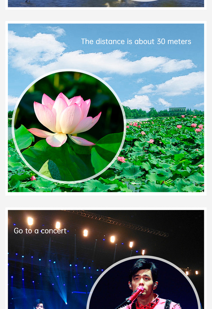 Concert telescope small mini portable special mobile phone