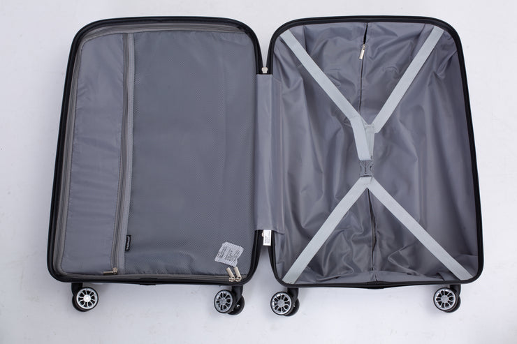 Hardshell Suitcase Spinner Wheels PP Luggage Sets Lightweight Durable