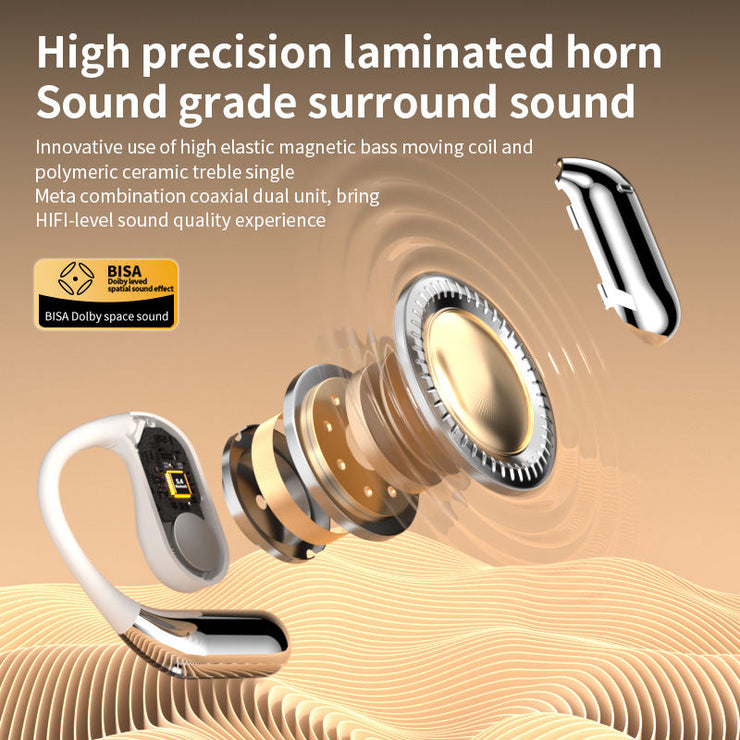 Active noise cancelling earphones wireless 5.3 noise-cancelling earphones