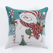 Christmas Pillow Cover (without core) Woven Cartoon