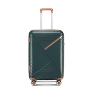Luggage set of 4 pieces (14/20/24/28) with 4 360 degree