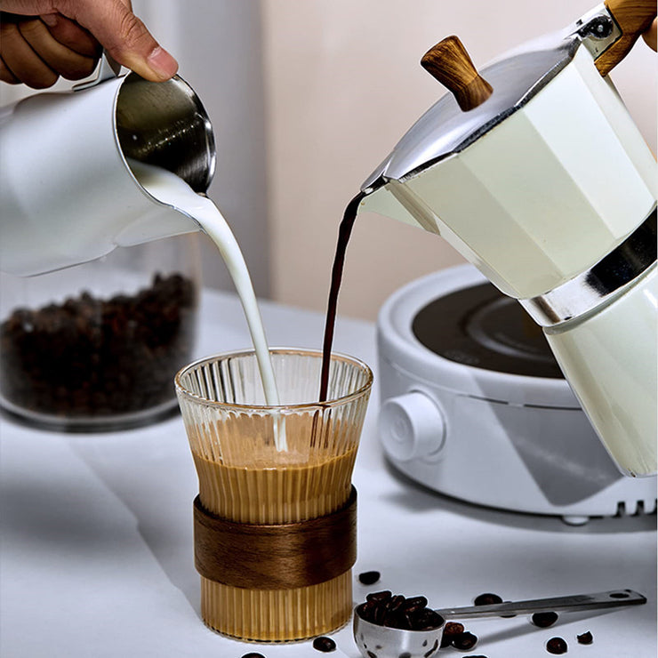 Thickened Coffee Pot European Octagonal Pot