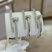 Precision Thick Plating Head and Tail Diamond Fashion Three-Circle