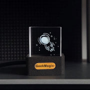 New Trend Mini Transparent WiFi Weather Clock Creative Gift Desktop Decoration Display