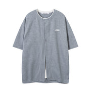Two-Piece Short Sleeve T-Shirt Men
