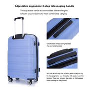 Hardshell Suitcase Spinner Wheels PP Luggage Sets Lightweight Durable