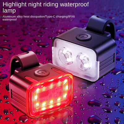 Bicycle lights, headlights, strong lights, night riding lights,
