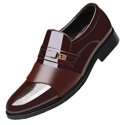 Leather Shoes for Men Wedding Formal Oxfords Business Casual Office