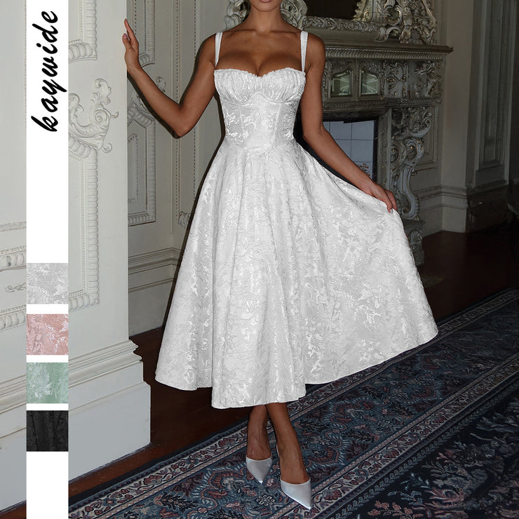 Elegant evening gown dress