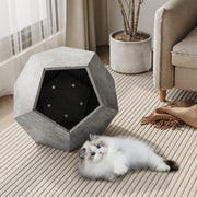25.98"Modern Pet Furniture Cat Litter Side Table, Sofa Side Table,