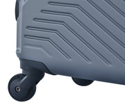 3 Piece Luggage Sets ABS Lightweight Suitcase with Two Hooks