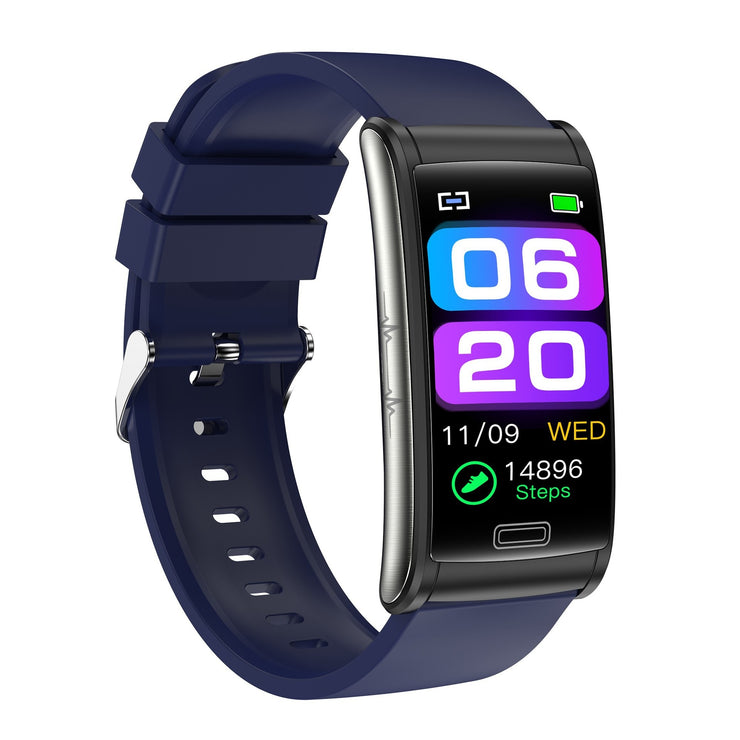 Smartwatch ECG blood glucose oxygen health fitness