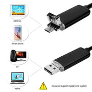 3 In 1 USB Endoscope HD Visual Ears Cleaning Earpick Spoon with 6 LED
