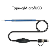 3 In 1 USB Endoscope HD Visual Ears Cleaning Earpick Spoon with 6 LED
