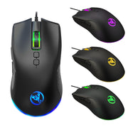 Esports Colorful Luminous Wired Mouse USB Laptop CF LOL Gaming Mouse