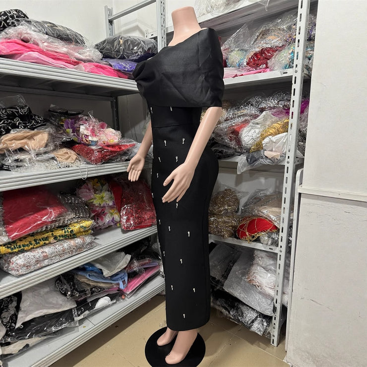 Bandage Evening Dress Elegant and Sexy One-Shoulder Dress