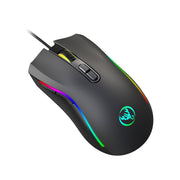 Computer gaming mouse e-sports internet cafe RGB luminous mouse MOUSE e-sports chicken eating wired mouse