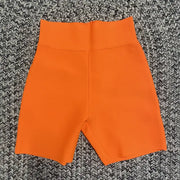 New Stretchable Fitness Shorts For Women 9 Solid Colors