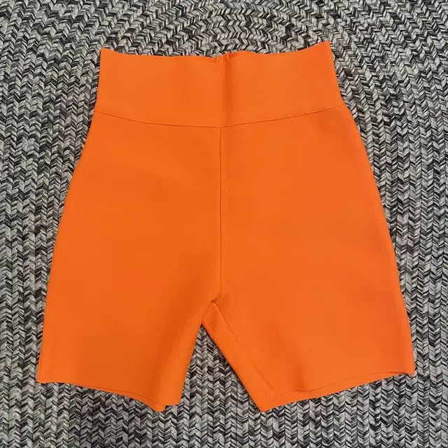New Stretchable Fitness Shorts For Women 9 Solid Colors
