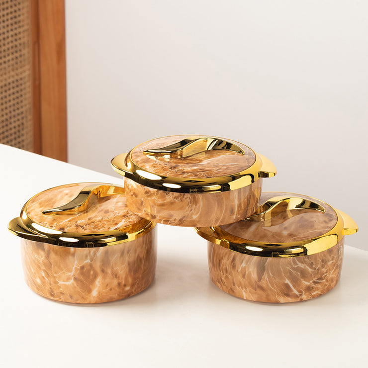 3-Piece Insulated Food Container Set (1.5L, 2L, 2.5L)