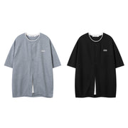 Two-Piece Short Sleeve T-Shirt Men