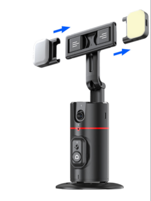 P02 Auto Face Tracking Stand 360 Rotation Phone Holder Desktop Tracking