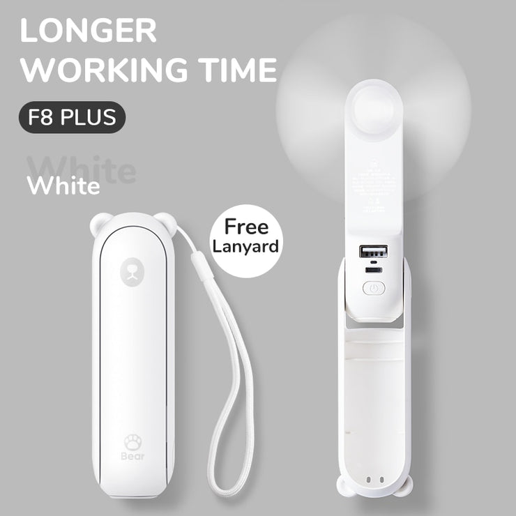 Portable Fan Mini Handheld Fan USB  Recharge